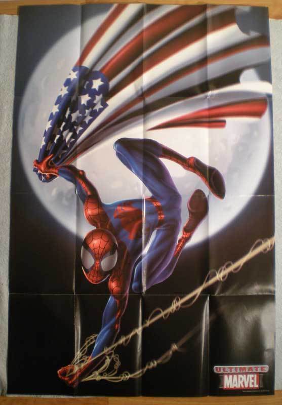 Ultimate Spider-Man #1 Print Ad Comic Poster Art PROMO Original