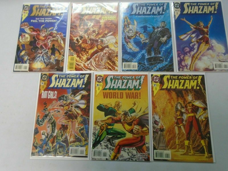 Power of Shazam run #1-7 8.0 VF (1995)