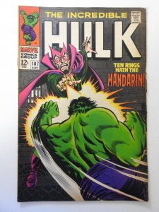 The Incredible Hulk #107 (1968) VG/FN Condition!
