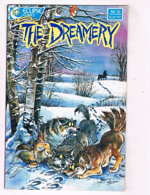 The Dreamery #10 VF Eclipse Comics Copper Age Comic Book 1988 DE48