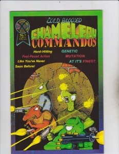 Blackthorne Publishing! Cold-Blooded Chameleon Commandos! Issue 1!