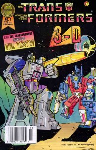 Transformers in 3-D, The #1 FN ; Blackthorne | Blackthorne 3-D Series 25