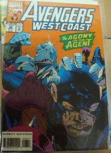 Avengers West Coast #98 Roy Thomas Story Lethal Legion