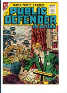 Public Defender  #8 - Silver Age - Vol. 1, Aug. 1956 (VF)