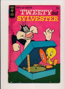 GOLD KEY Comics Tweety and Sylvester #10 GD 1969 15c (B21) 
