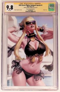 Street Fighter Swimsuit Special #1 (2024) CGC 9.8 Artgerm Collectibles Edition H
