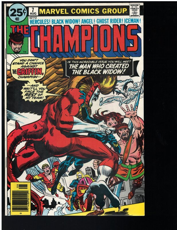 Champions #7 (Marvel, 1976) NM