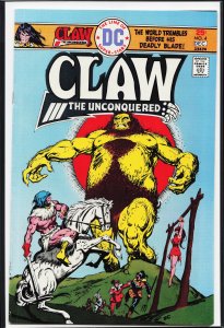 Claw the Unconquered #4 (1975) Claw the Unconquered