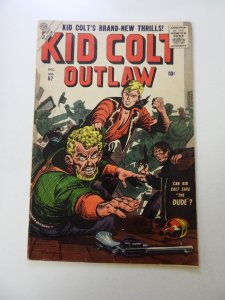 Kid Colt Outlaw #67 (1956) FN- condition