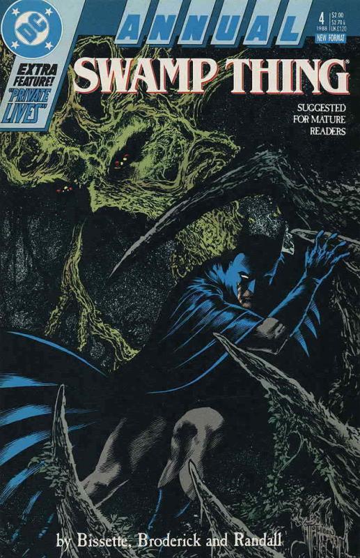 Swamp Thing (2nd Series) Annual #4 VF/NM; DC | save on shipping - details inside