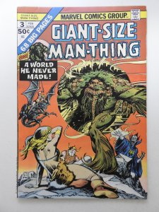 Giant-Size Man-Thing #3 (1975) Sharp VF- Condition!