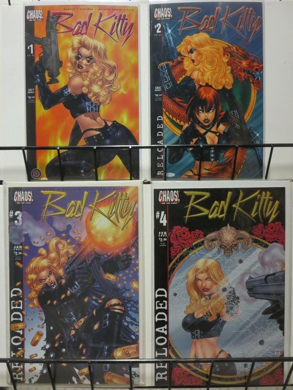 BAD KITTY RELOADED (2001 CHAOS) 1-4  COMPLETE!