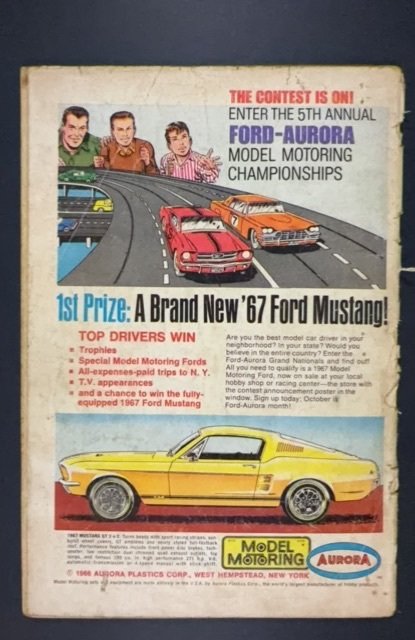 Superboy #134 (1966)  DAMAGED