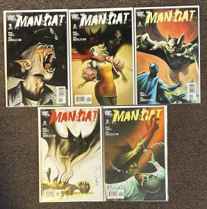 Man-Bat #1,2,3,4,5 DC 2006 Complete Set NM