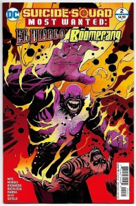 Suicide Squad Most Wanted El Diablo & Boomerang #2 (DC, 2016) NM