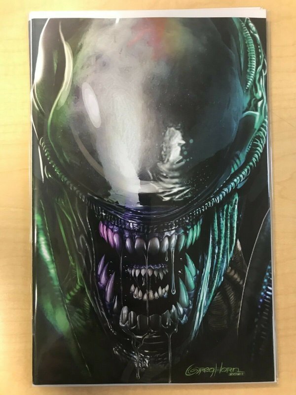 Alien #1 Greg Horn Exclusive 3 Book Set Dress Virgin & Virgin w/ Space Marine 