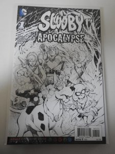 Scooby Apocalypse #1 Adult Coloring Book Cover (2016)