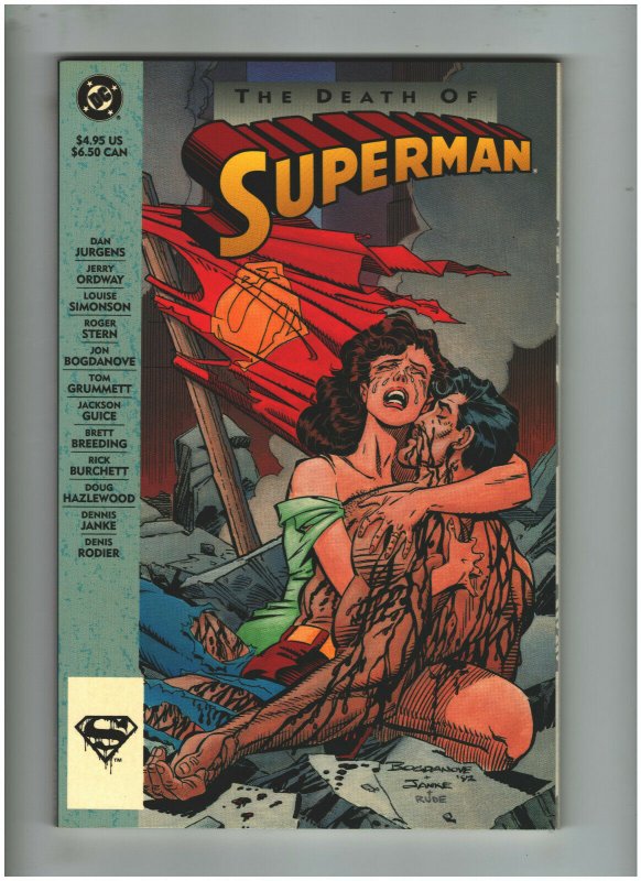 Death fo Superman Graphic Novel NM- 9.2 DC Comics Jurgens & Ordway, Doomsday 