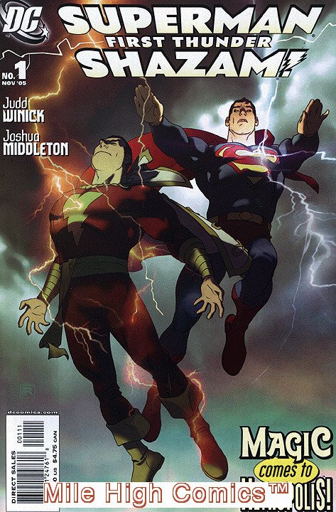 SUPERMAN/SHAZAM: FIRST THUNDER (2005 Series) #1 Very Good Comics Book