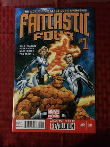 Fantastic Four #1 2012 Marvel Comics NM 