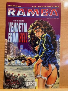 Ramba #6 (1993) EROS COMIX* EXCELLENT CONDITION!!! ADULTS ONLY!