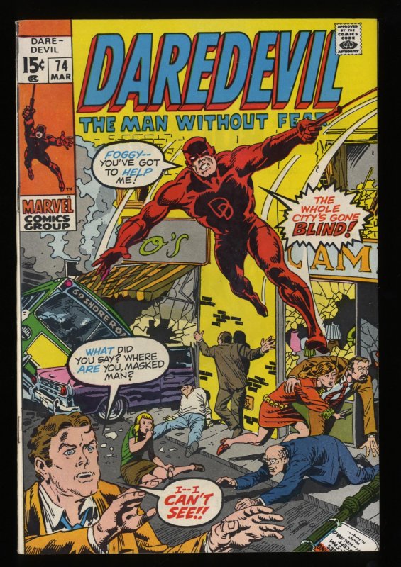 Daredevil #74 VF+ 8.5