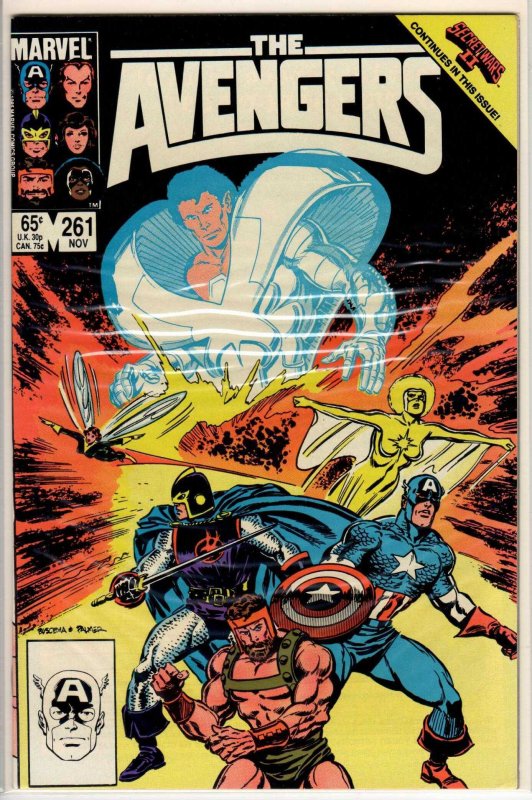 The Avengers #261 Direct Edition (1985) 9.2 NM-