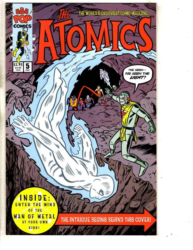 7 The Atomics AAA Pop Comics # 1 2 3 4 5 + King Size Jigsaw World's Within TD9