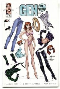 Gen 13 #1 1995 Variant-Paper dolls-comic book