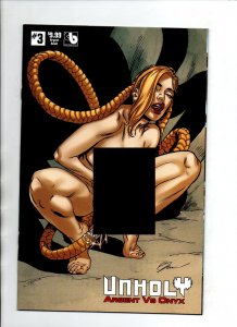 UnHoly: Agent vs Onyx #3 Argent Adult Variant - Boundless - 2019 - NM