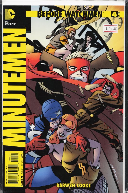 Before Watchmen: Minutemen #4 Variant Cover (2012) Minutemen