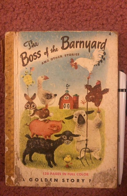 The boss of the barnyard and other stories, early Richard Scarry Art,1949