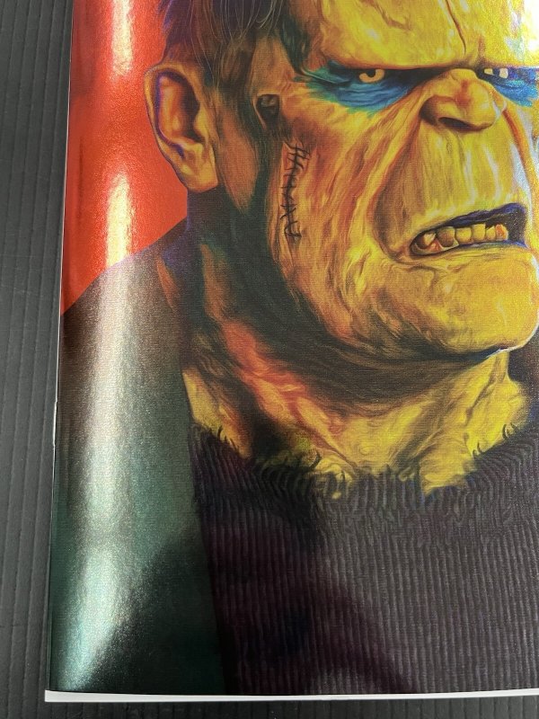 Mark Spears Monster and the Wolf #1 NM A57 Frankenstein Foil IN-HAND PROSHIPPER