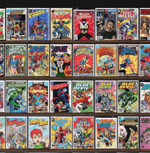 Huge Lot 150+ Comics with Blue Devil, Booster Gold, Blue Beetle & More!