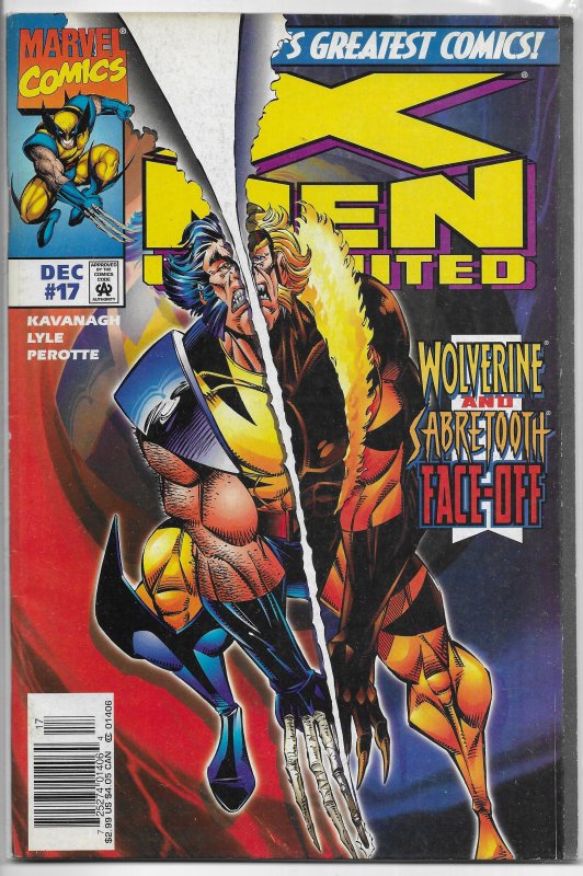 X-Men Unlimited (vol. 1, 1993) #17 GD Wolverine/Sabretooth: Kavanagh/Lyle