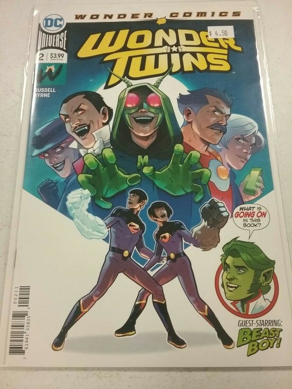 Wonder Twins (2019) #2 VF/NM Stephen Byrne Cover Wonder Comics NW77