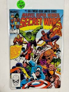 SECRET WARS 1 1984 Marvel Super Heroes beautiful copy VF-NM Spider-Man Wolverine