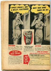 Young Romance #14 1949- Barbara Bates Cheerleader cover- Runaway Bride POOR