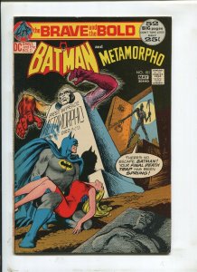 BRAVE AND THE BOLD #101 (7.5) BATMAN & METAMORPHO 1972