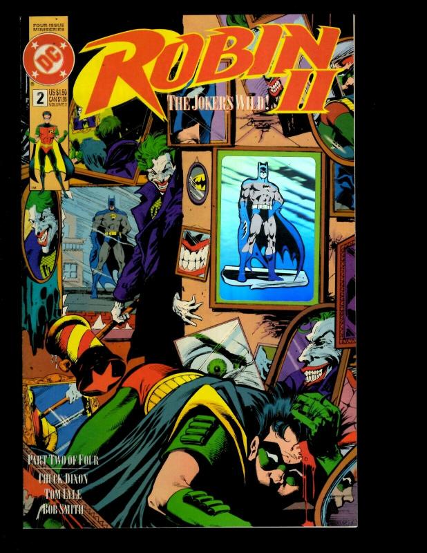 12 DC Comics Robin 7 Robin II 1 2 3 4 Robin III 1 2 3 4 5 6 Robin 3,000 # 2 JF7