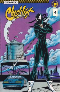 Comico Checklist #4 VF ; COMICO | Grendel