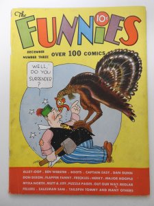 The Funnies #3 (1936) Sharp VG- Condition!