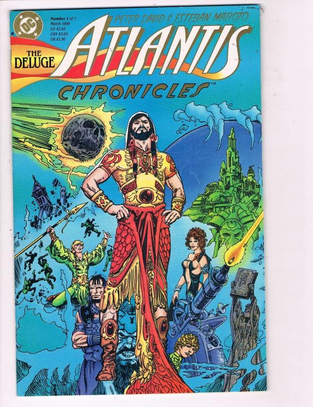 Atlantis Chronicles # 1 NM DC Comic Book Aquaman Batman Superman Flash B98