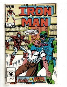 Iron Man #202 (1986) YY8