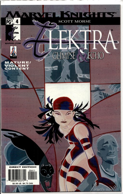 Elektra: Glimpse and Echo #4 (2002) Elektra