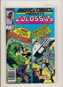 Set of 6-Marvel Comics Presents COLOSSUS #11-16 FINE/VERY FINE (PF582) 