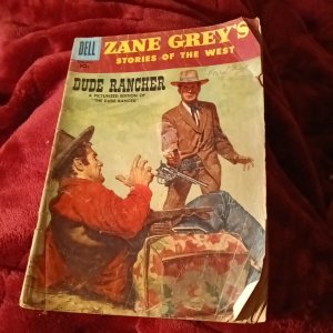 Zane Grey's Stories of the West silver age Dell comic #30 June-Aug. 1956 10 cent
