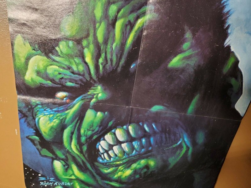 Incredable hulk poster  20 1/4 x 13 1/4 