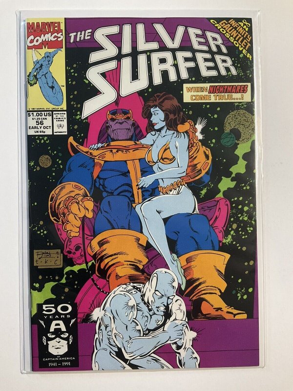 Silver Surfer 56 Near Mint Nm Marvel