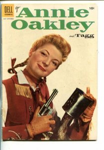 ANNIE OAKLEY AND TAGG #4-1955-WESTERN-PHOTO COVERS-vg